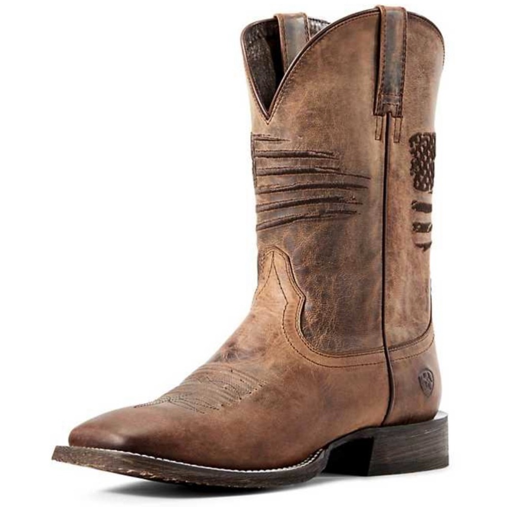 Ariat Men's Circuit Patriot USA Flag Western Boots
